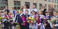 Линейка, посвященная началу нового учебного года